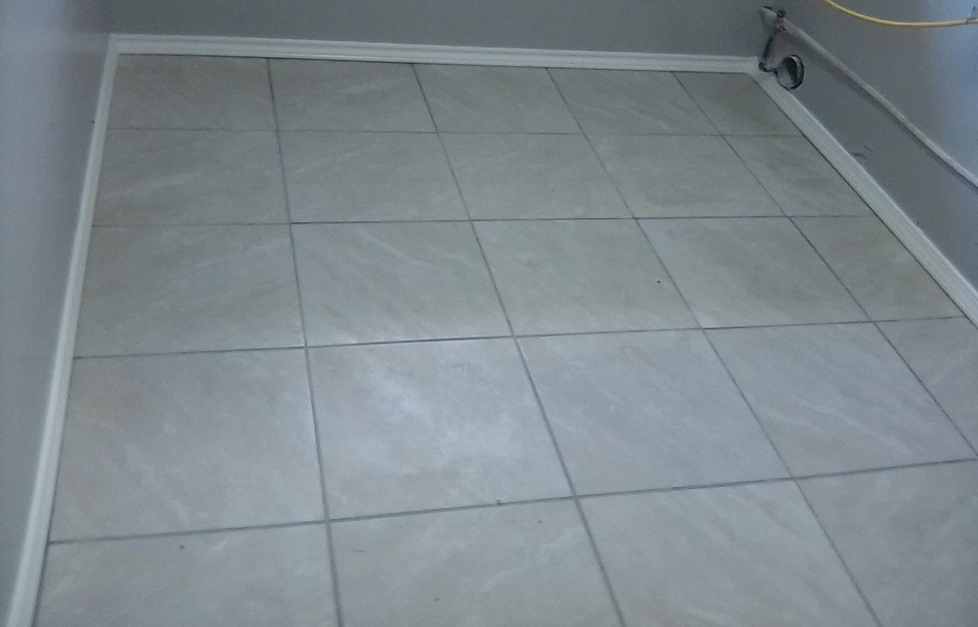 Utility Room Floor and Trim